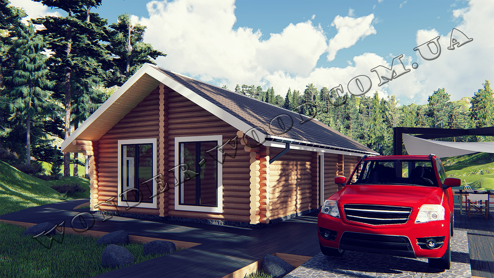 Holzhaus "MARSEL"-5