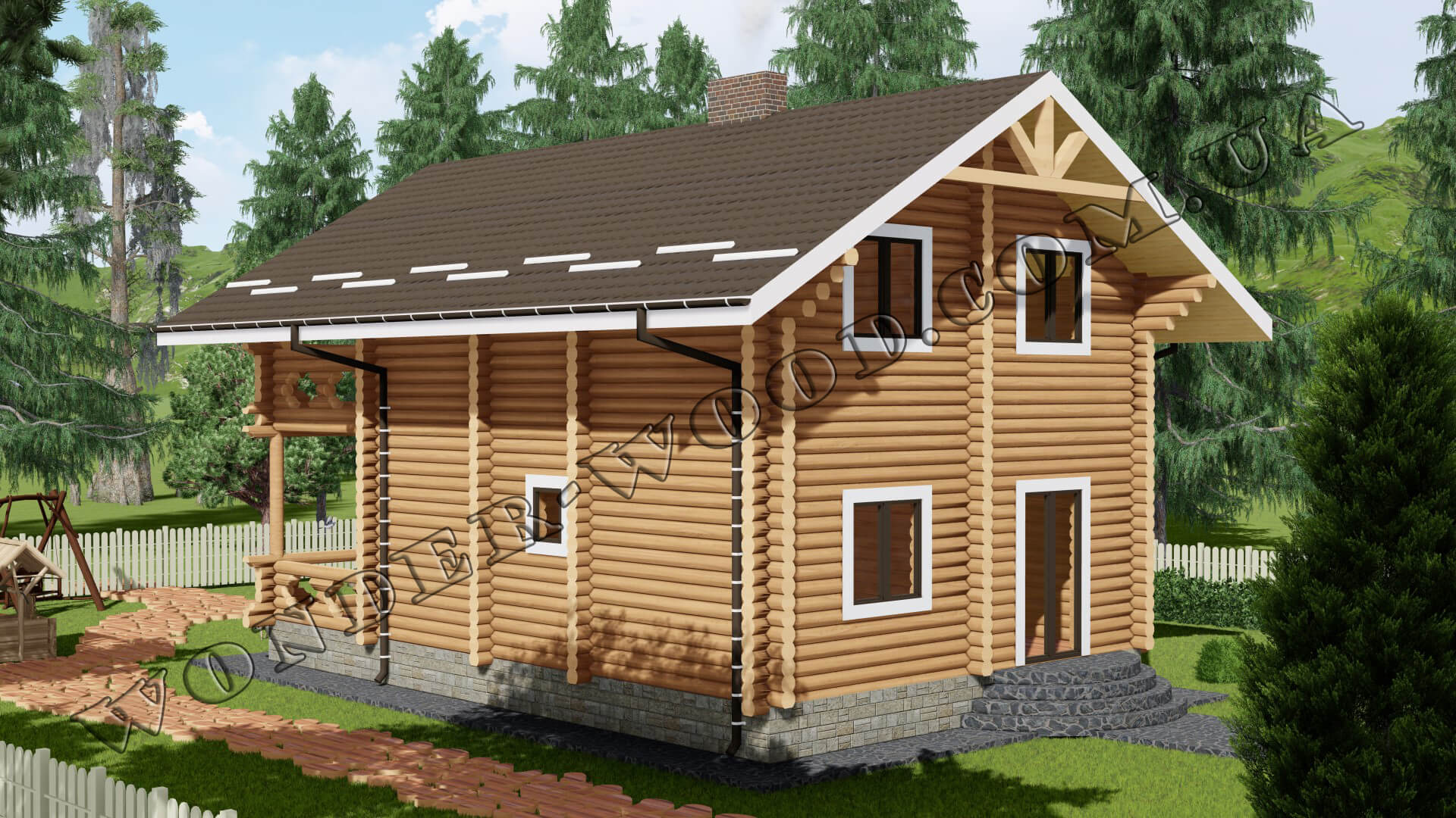 Holzhaus "STRASBOURG"-3