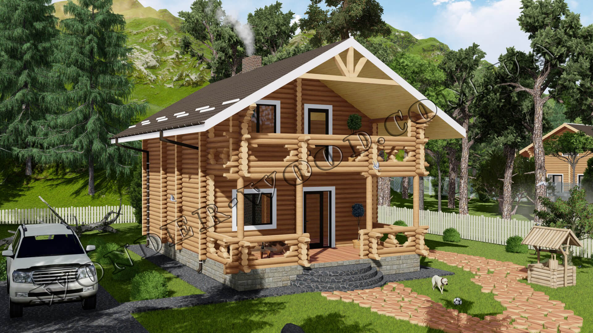 Holzhaus "STRASBOURG"-1