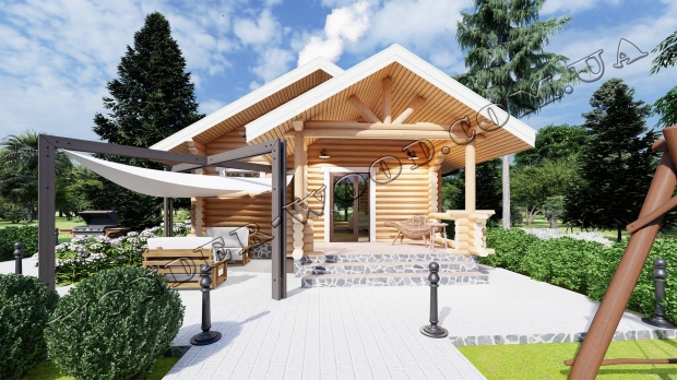 Wooden house "BRISTOL"