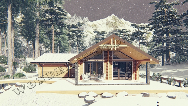 Wooden house "MARSEL PLUS" - 4